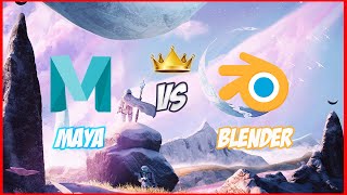 Blender vs Maya | Which One Is Better ?