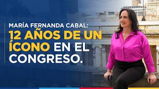 🎙️ María Fernanda Cabal: 12 años de un ícono en el Congreso
