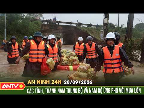 Torrential Rain: South Central and Southern Vietnam Prepare for Flash Floods and Landslides | 24h...