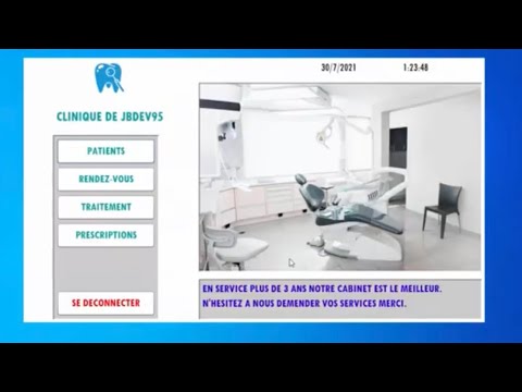 TUTO JAVA : COMMENT CODER UN LOGICIEL DE GESTION CLINIQUE DENTAIRE + BASE DE DONNÉE #NETBEANS