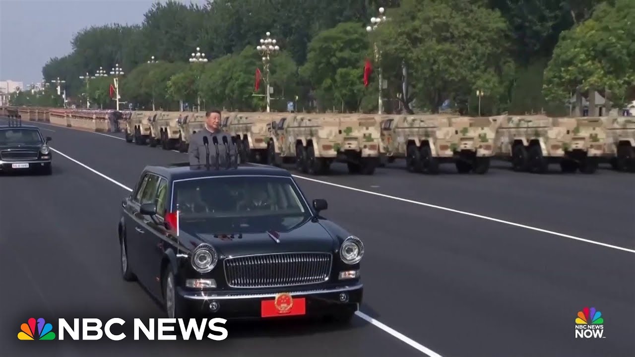 Chinese military parade showcases nuclear capabilities and stirs national pride