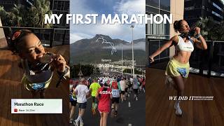 I ran my first marathon… 🥹🏅 | Cape Town Marathon experience, race day & traveling to South Africa