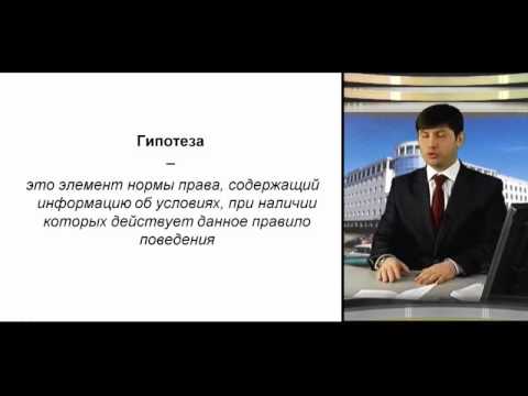 ИОП Видеолекция 08 Нормы права