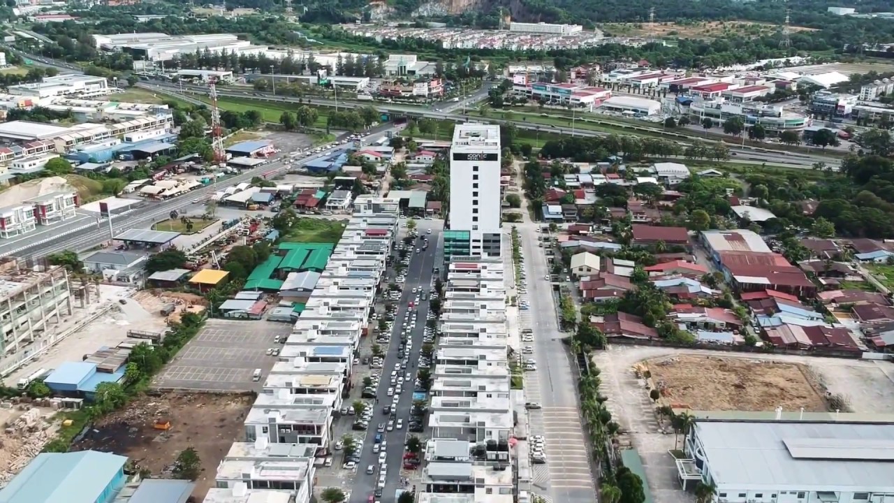 Bukit Tengah Penang Icon City Aerial View Youtube