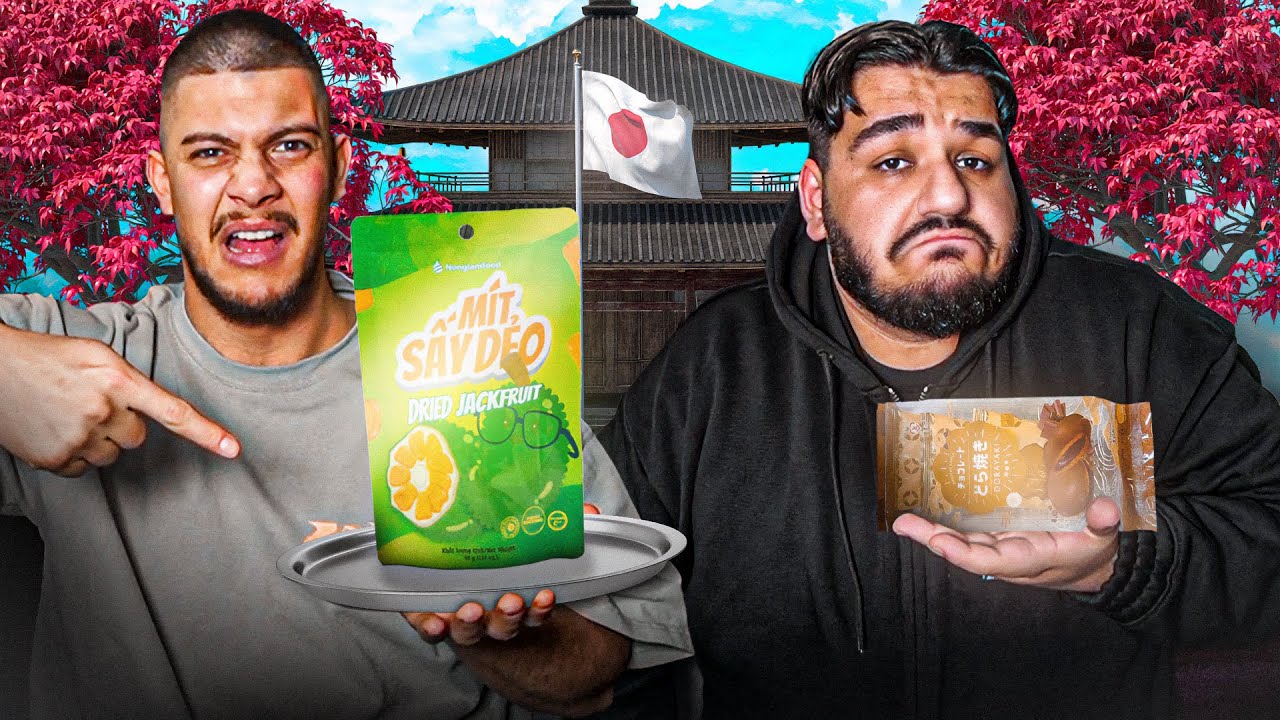 JAPANISCHE SÜSSIGKEITEN sind OVERRATED? 🇯🇵🤢 (Teil 1/2)