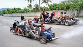 Riding the Craziest Vespa Scooters of Indonesia