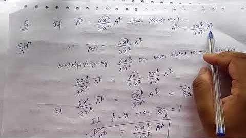 Metric tensor Part 1 for B.Sc 2nd year by Sapna Agarwal