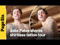 Team USA's 'single' snowboarder Jake Pates shares shirtless tattoo tour