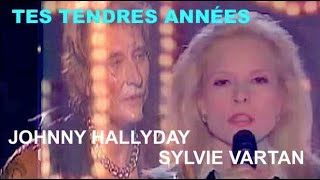 Vignette de la vidéo "Johnny Hallyday - Sylvie Vartan: Tes tendres années- Mix 1993-1995 (Fr/En Lyrics)"