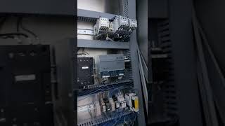 Machine Control Panel Trouble Shooting And Arranging Cableswires short electrical electronics