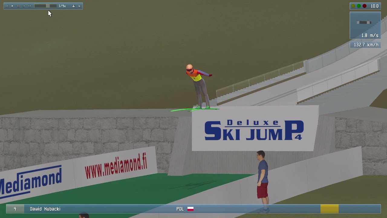 Download Deluxe Ski Jump 4  vikersund hs999