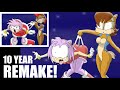 Amy vs Sally: 10 YEAR REMAKE! A decade of SONIK KOMBAT!