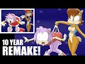 Amy vs Sally: 10 YEAR REMAKE!  A decade of SONIK KOMBAT!