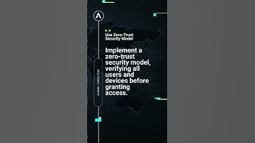 Cybersecurity Safety 101: Use Zero-Trust Security Model #cyberprotection #cybersecurity