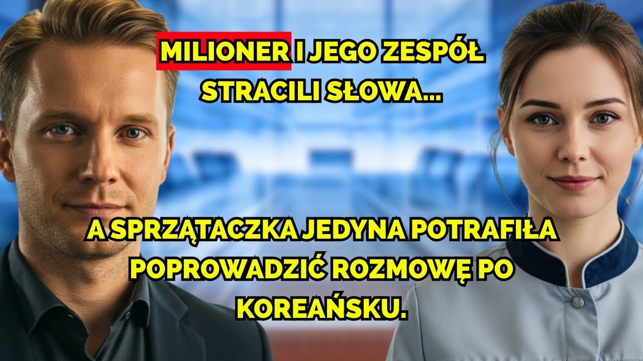 Milioner zamarł, gdy sprzątaczka przetłumaczyła rozmowę telefoniczną z koreańskiego słowo w słowo.