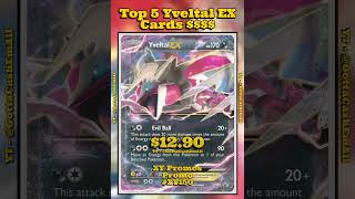 Top 5 Most Expensive Yveltal EX Pokémon Cards! 💰 #pokemon #pokemoncards #pokemontcg #pokémon #top5