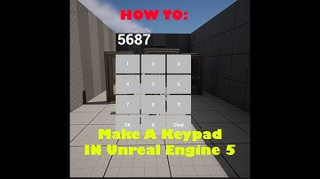 Making A Game in UE5 7: Making A Door Unlock With A Keypad