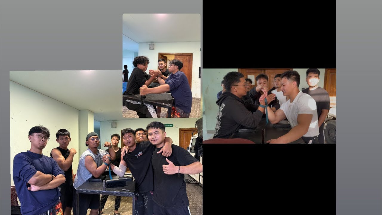 Armwrestling practice pull 