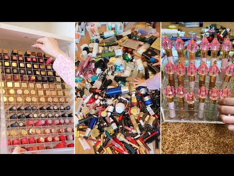 [ASMR]satisfying makeup organizer