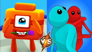 Merge Number Cube Run VS Monsters Gang.#gameplay #android #games PART #01