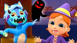 Talking Haunted House + Spooky Cartoon Nursery Rhymes & Children Songs