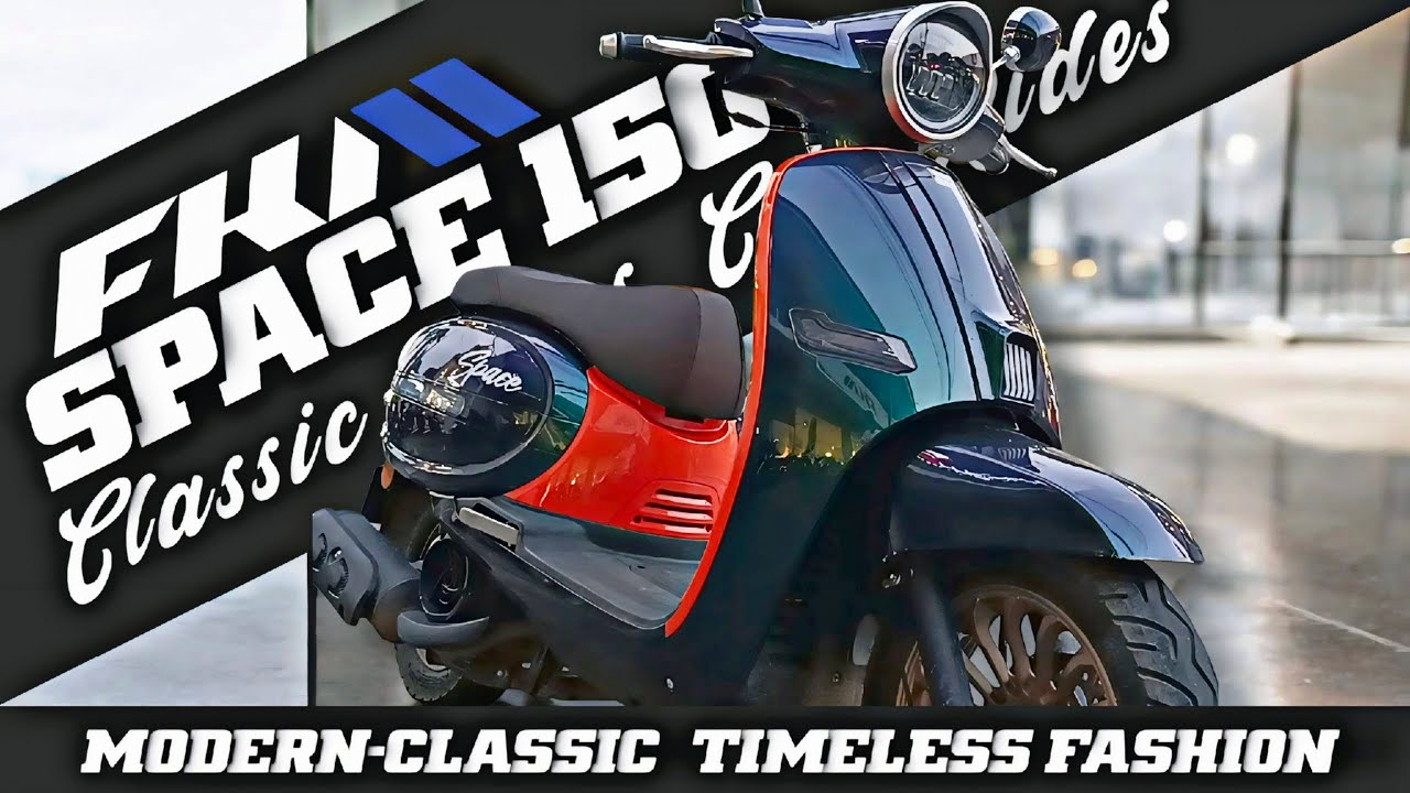 FKM SPACE 150 Review | Very Affordable Classic Style Scooter 