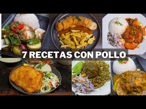 7 RECETAS CON POLLO FACILES Y RICO | Abelca