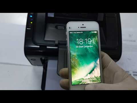 Hp P1102W wifi kablosuz yazici