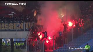 29.11.2014 Hansa Rostock - Dynamo Dresden I Choreo, Pyro, Stimmung, Spielunterbrechung