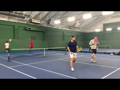 MD OPEN Pickleball 2022 Sam Morris and Matt Watson vs Jar Russo and Bill Kacergis rd4 part 2