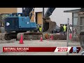 Construction crew hits gas line near 5th and Oklahoma in Milwaukee
