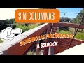 Construcción sin columnas y con encadenado de ladrillos U #construction #walling #construção