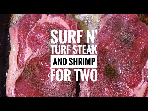 How to grill Steak and Seafood Surf & Turf | Recipe. 