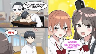 ［Manga dub] I'm a super nerd at school but actually a famous singer who no student knows［RomCom］