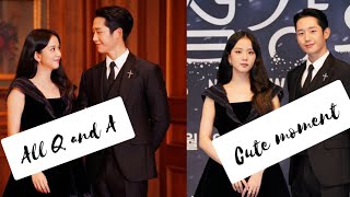 Snowdrop Press conference (all Q and A and cute interection) #snowdrop #haein #blackpink #jisoo