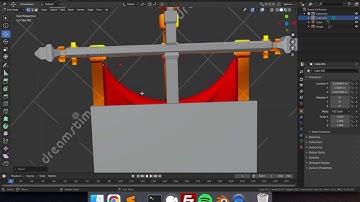 Creating a flag/banner on Blender with cubes