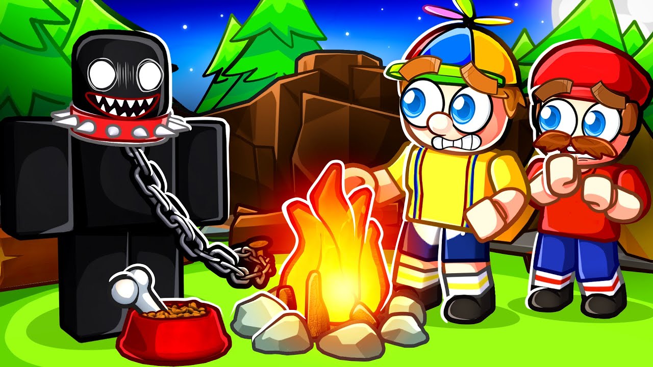 A Very Normal Roblox CAMPING STORY!