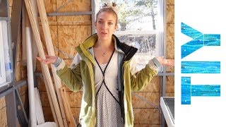 Tour of Our Half Done Tiny House On Wheels