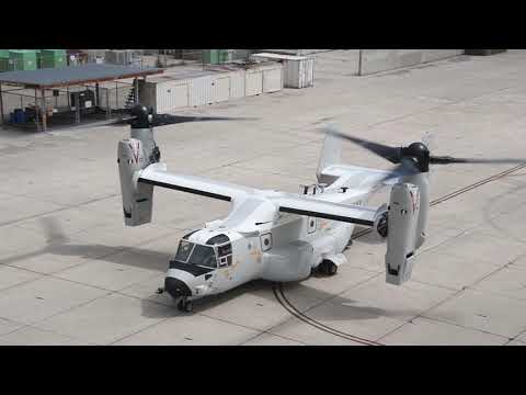 U.S. Navy first operational CMV-22B arrives at Naval Air Station North Island