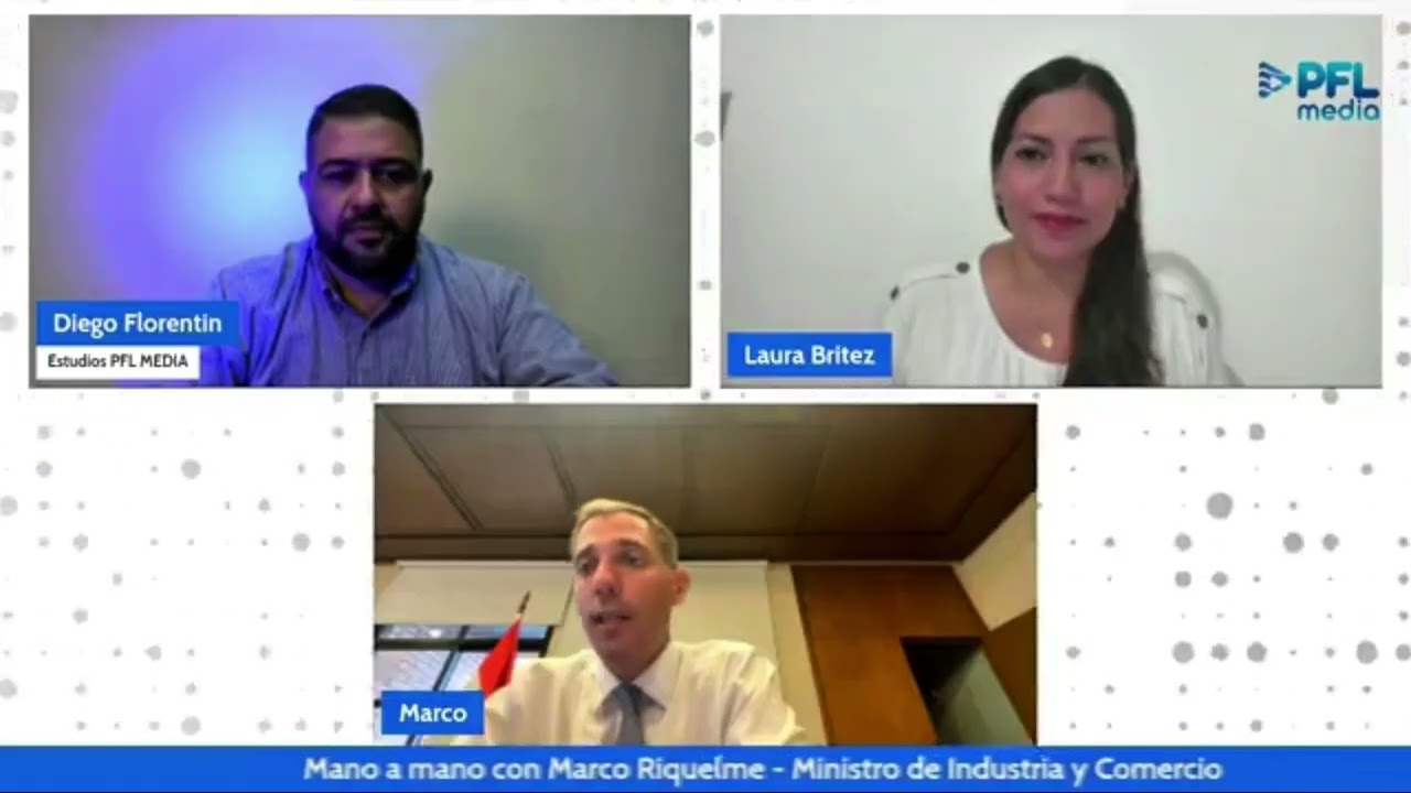 Entrevista con Marco Riquelme, Ministro de Industria y Comercio de Paraguay. 