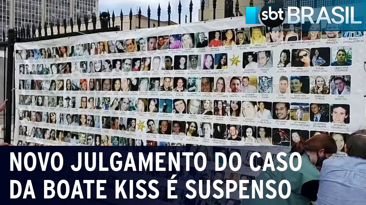 Boate Kiss: Suspensão de novo julgamento desagrada defesa dos réus | SBT Brasil (10/02/24)