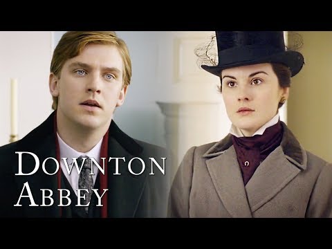 Matthew Meets Mary For The First Time | Downton Abbey