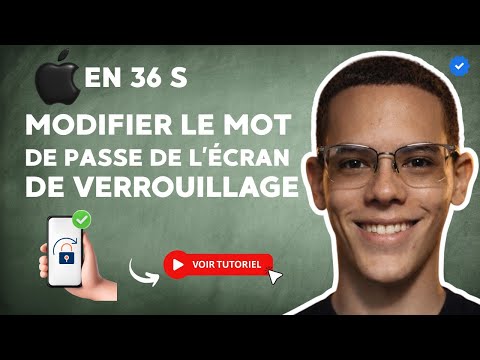 Comment Changer le MOT de PASSE de l'ÉCRAN de VERROUILLAGE sur iPHONE en 36 S