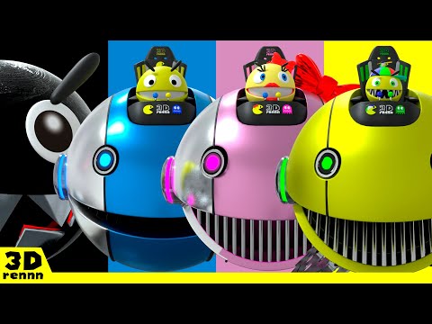 Pacman Adventures Compilation #2 | ROBOT BOSS FIGHT!!!