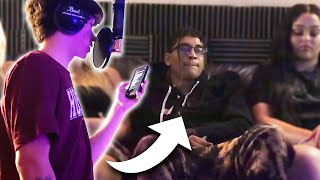 Dissing a Rapper In the Studio on his own Beat