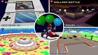 Mario Kart DS -  All Battle Courses & Modes