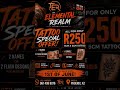 #ElementalRealm #tattoo #specialoffers