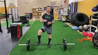 Barbell(or DB) Burpee Complex: How to with LIMITED Equipment For Movement Monday @flexxmp