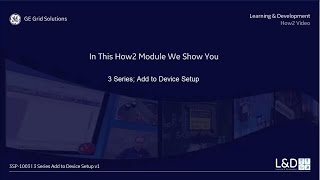 3SP 1003 l 3 Series Add to Device Setup v1