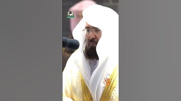 الشيخ : ( عبدالرحمن السديس ) سورة : ( المسد )